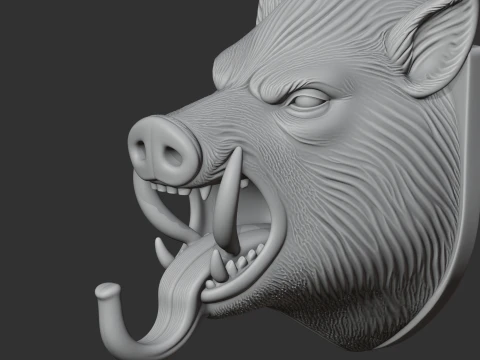 Boar 3D Model