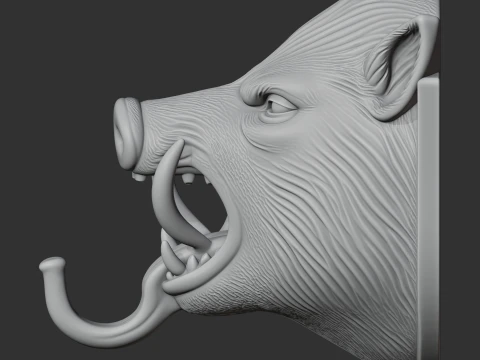 Boar 3D Model