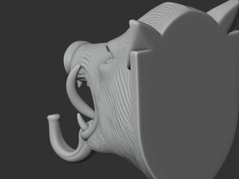 Boar 3D Model