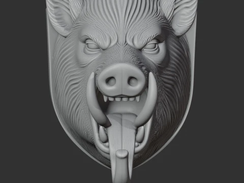 Boar 3D Model