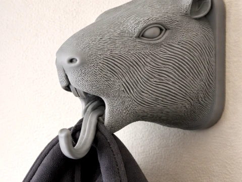 Capybara 3D Model