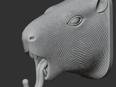 Capybara 3D Model