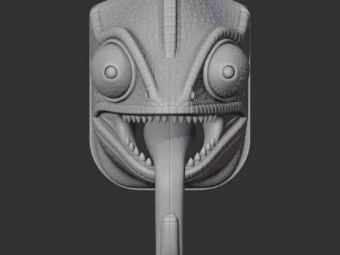 Chameleon 3D Model