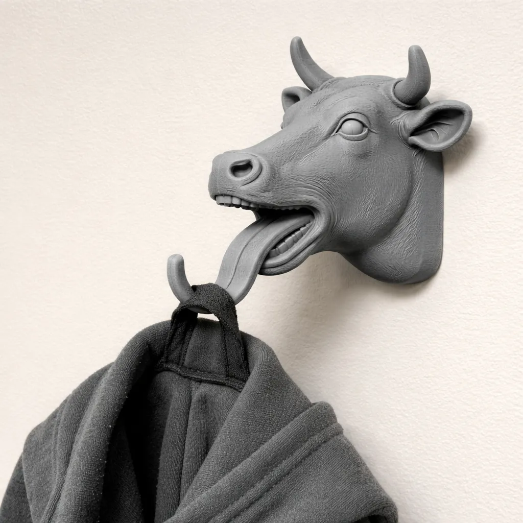 Cow 3D Model .c4d .max .obj .3ds .fbx .stl .blend 