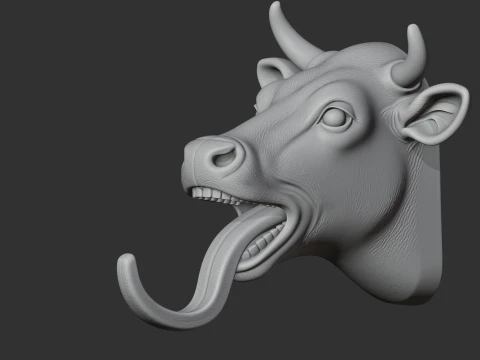 Cow 3D Model