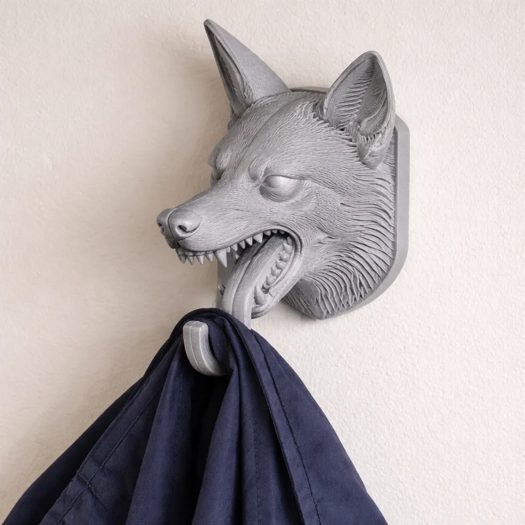 Coyote 3D Model .c4d .max .obj .3ds .fbx .stl .blend 
