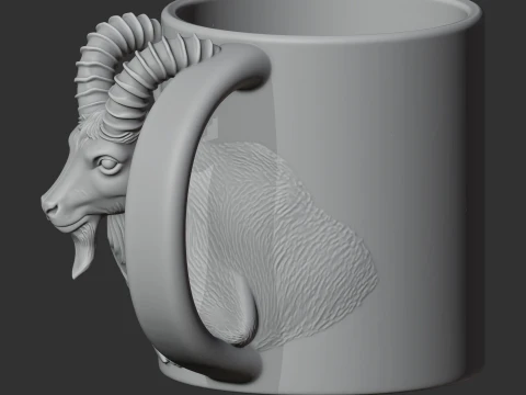 Ibex Mug 3D Model