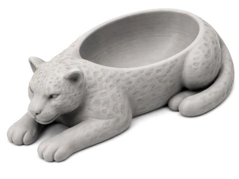 Leopard Bowl 3D Model