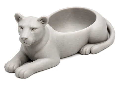 Lioness Bowl 3D Model