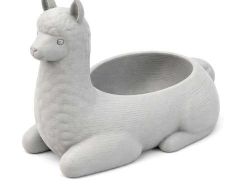 Llama Bowl 3D Model