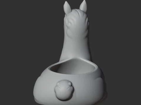 Llama Bowl 3D Model