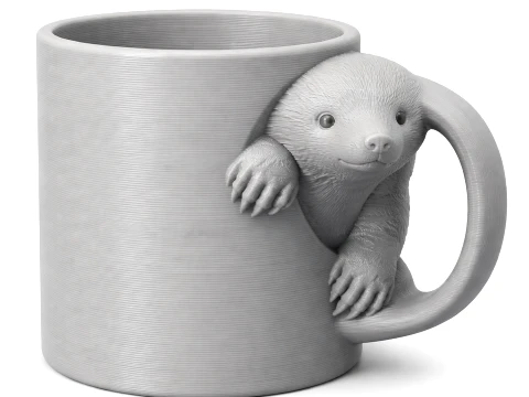 Köstebek Kupa 3D Model