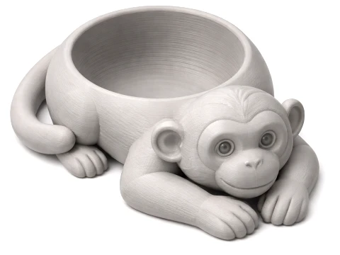Affenschale 3D Modell