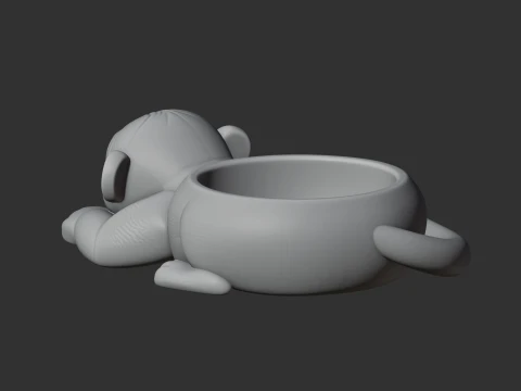 Monkey Bowl 3D Model