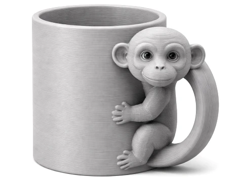 Maymun Kupa 3D Model