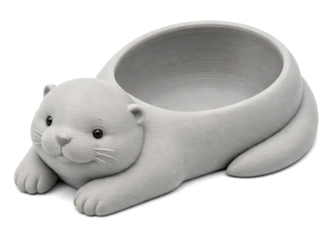 Otter Bowl 3D Model