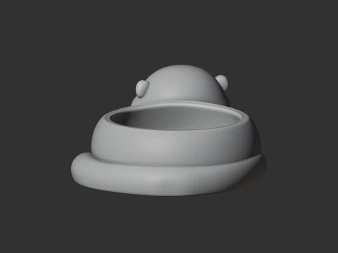 Otter Bowl 3D Model