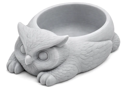 Owl Bowl 3D Model