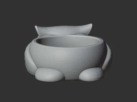 Owl Bowl 3D Model