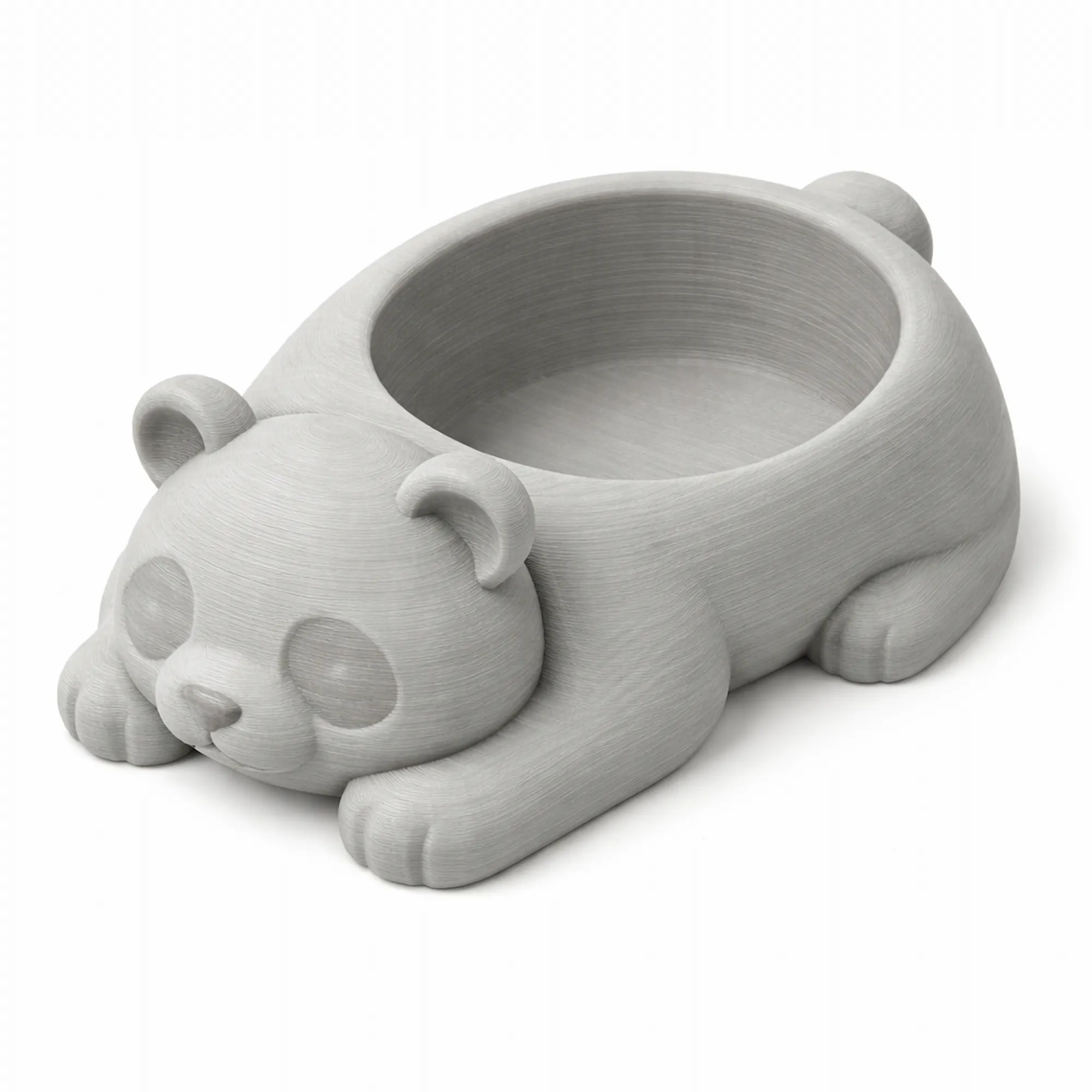 Panda Bowl 3D Model .c4d .max .obj .3ds .fbx .stl .blend 