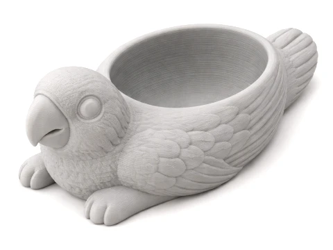 Parrot Bowl 3D Model