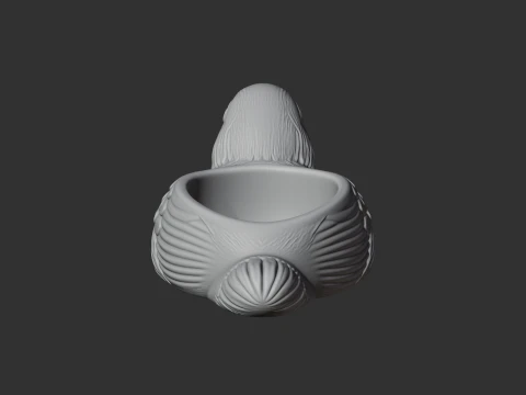 Parrot Bowl 3D Model