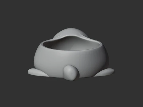 Penguin Bowl 3D Model