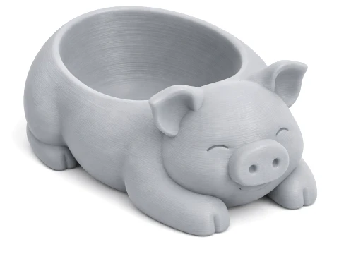 Pig Bowl 3D Model