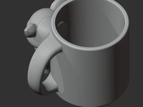 Pig Mug 3D Model