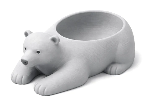 Polar Bear Bowl 3D Model