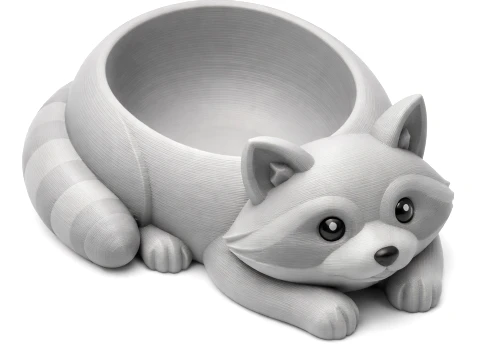 Raccoon Bowl 3D Model
