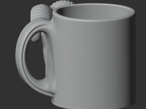 Ram Mug 3D Model