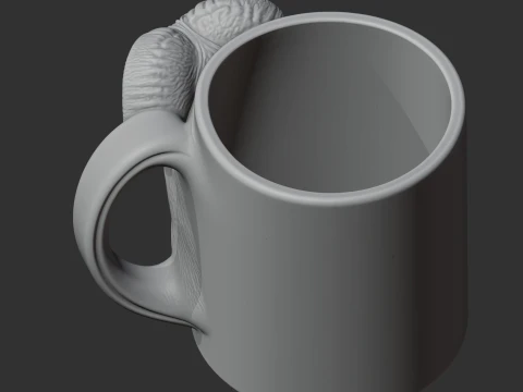 Ram Mug 3D Model