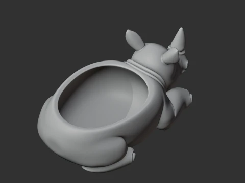 Rhinoceros Bowl 3D Model