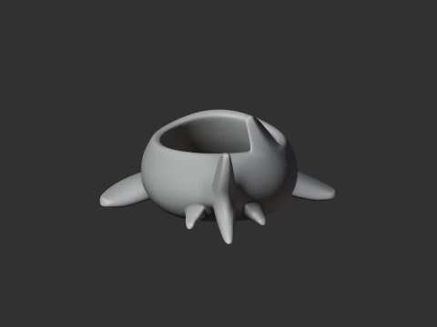 Shark Bowl 3D Model