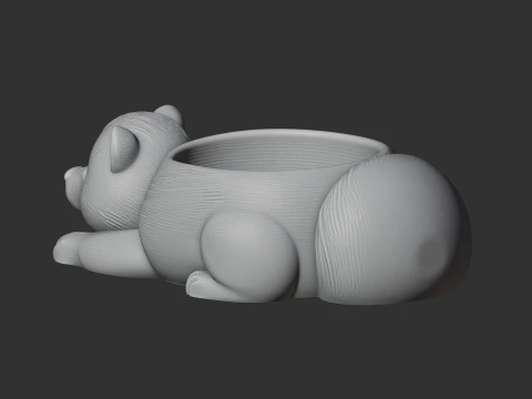 Skunk Bowl 3D Model