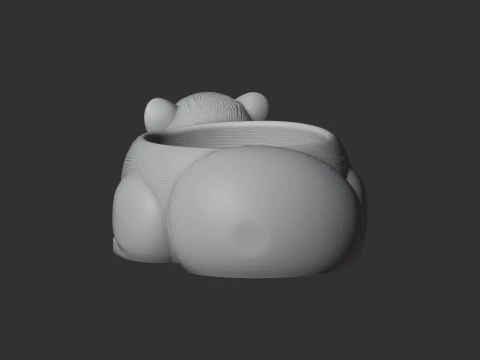 Skunk Bowl 3D Model