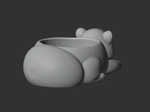 Skunk Bowl 3D Model