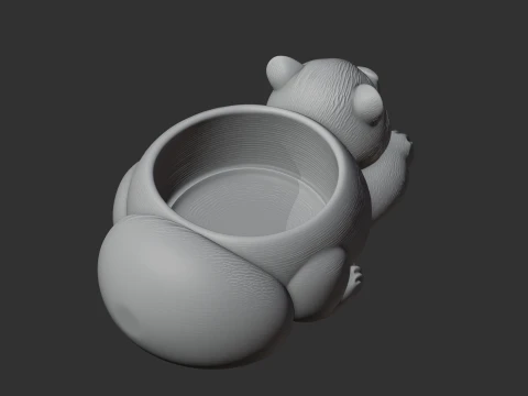 Skunk Bowl 3D Model
