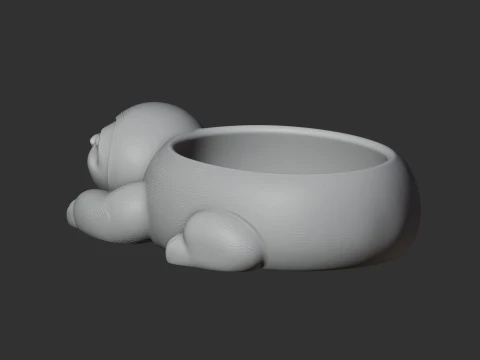 Sloth Bowl 3D Model