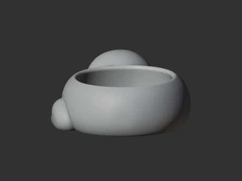 Sloth Bowl 3D Model