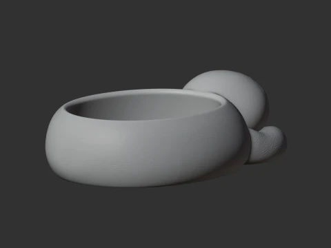 Sloth Bowl 3D Model