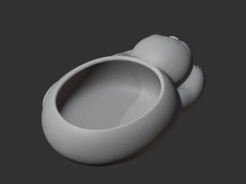 Sloth Bowl 3D Model