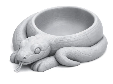 Snake Bowl 3D Modell
