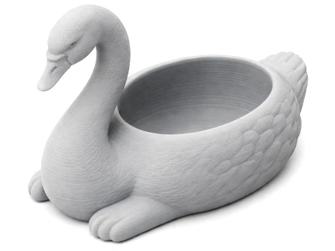 Swan Bowl 3D Model