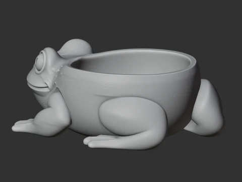 Toad Bowl 3D Model