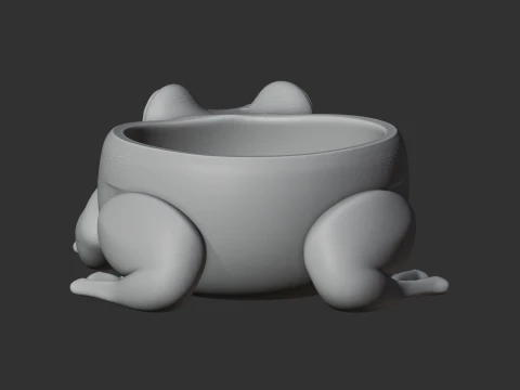 Toad Bowl 3D Model