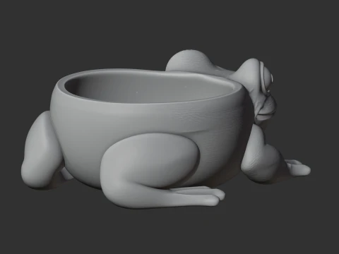 Toad Bowl 3D Model