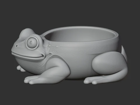 Toad Bowl 3D Model