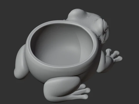 Toad Bowl 3D Model